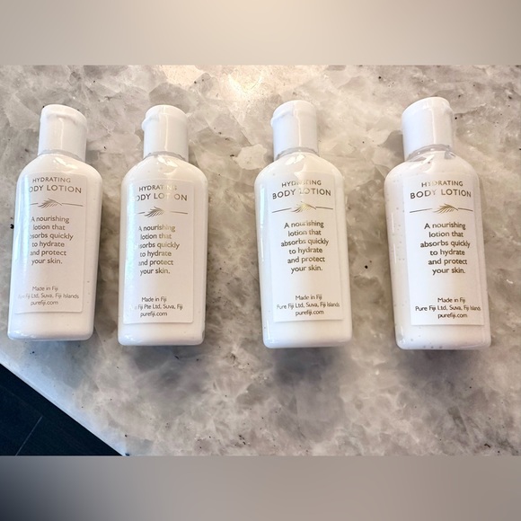 Pure Fiji Set of 4 Travel Size Body Lotion assorted scents - Picture 2 of 2
